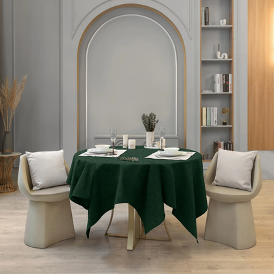 Скатерть Волшебная ночь 165x200 / 791134 (изумрудный)