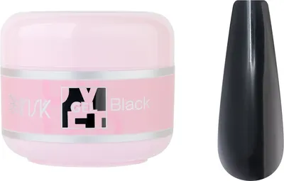 Моделирующий гель для ногтей IRISK ABC тон 30 Black (витражный) (15мл)