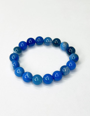 Браслет Wolves Агат 1904 (р.16, синий)