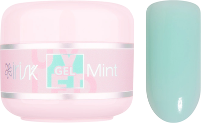 Моделирующий гель для ногтей IRISK ABC Limited collection тон 56 Mint (15мл)