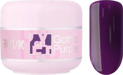 Моделирующий гель для ногтей IRISK ABC Limited collection тон 67 Gothic Purple (15мл)