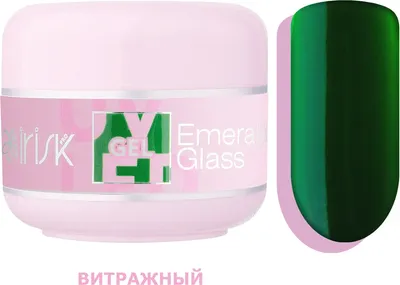 Моделирующий гель для ногтей IRISK ABC Limited collection тон 68 Emerald Glass (15мл)