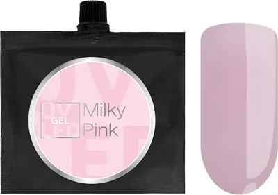Моделирующий гель для ногтей IRISK ABC тон 14 Milky Pink (100мл, дойпак с дозатором)