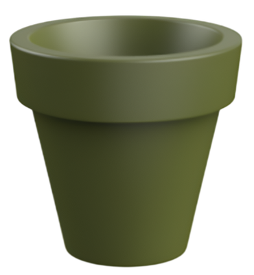 Кашпо БЕРКАНО Classic 45 / 220_056_23V (Olive Green)