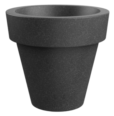 Кашпо БЕРКАНО Classic 75 / 220_057_24V (Black Granite)