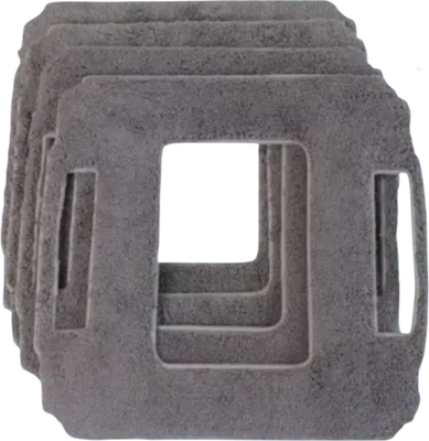 Комплект салфеток для робота-мойщика окон Hutt A1 (4шт, серый)