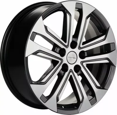 Литой диск Khomen KHW1803 Sportage 18x7" 5x114.3мм DIA 67.1мм ET 48.5мм Gray FP