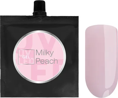 Моделирующий гель для ногтей IRISK ABC тон 15 Milky Peach (180мл, дойпак с дозатором)