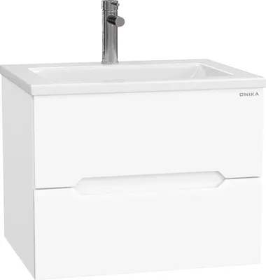 Тумба с умывальником Onika Айленд 50.13 105021 + Kirovit Фостер 50
