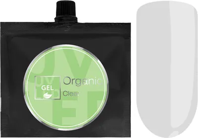 Моделирующий гель для ногтей IRISK Organic тон 01 Clear (100мл, дойпак)
