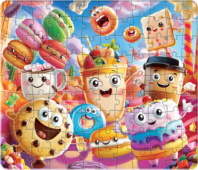 Пазл Puzzle Time Планета сладостей / 10830235 (108эл)
