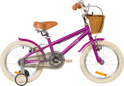 Детский велосипед Novatrack Adele 163ADELE.PR6 (пурпурный, разобранный, в коробке)