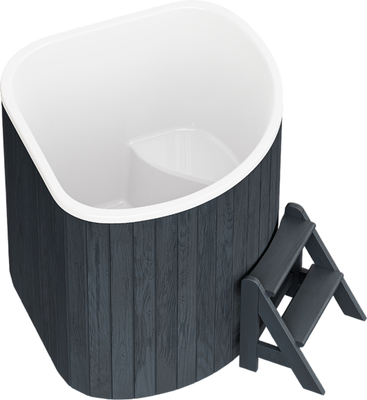 Купель Polarspa Corner термососна 130 (графит)