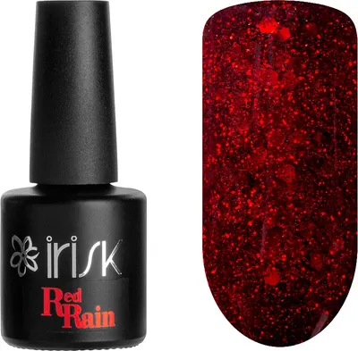Гель-лак для ногтей IRISK Red Rain тон 06 (10мл)