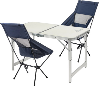 Комплект складной мебели Coyote Стол HYT003 50x80см + Кресло OG2967NV (2шт, темно-синий)