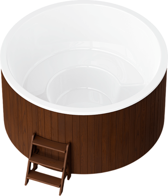 Купель Polarspa Comfort Family термососна 220 Cold (темный, с хромотерапией)