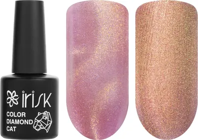Гель-лак для ногтей IRISK Color Diamond Cat тон 010 (10мл)
