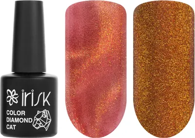 Гель-лак для ногтей IRISK Color Diamond Cat тон 017 (10мл)