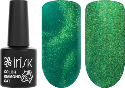 Гель-лак для ногтей IRISK Color Diamond Cat тон 027 (10мл)