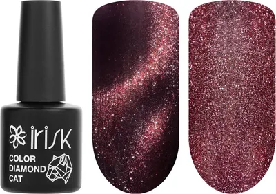 Гель-лак для ногтей IRISK Color Diamond Cat тон 031 (10мл)