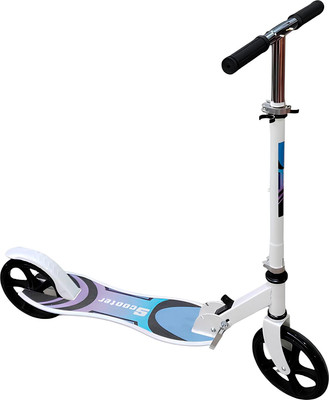 Самокат детский Yayale 1068 (белый/синий)