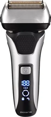 Электробритва Polaris PMF 1015RC (черный/серебристый)