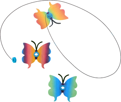 Игрушка для кошек KONG Teaser Purrsuit Butterfly Pack / 258653