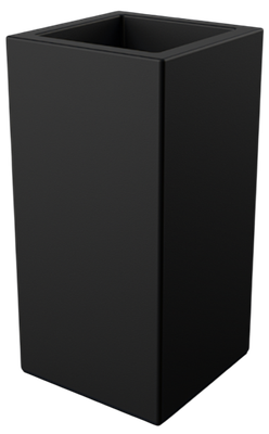 Вазон БЕРКАНО Cubric 40x80 DB / 220_025_00 (Coal Black)