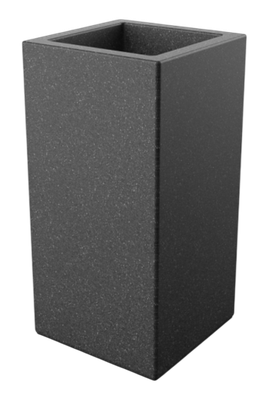 Вазон БЕРКАНО Cubric 40x80 DB / 220_025_24 (Black Granite)