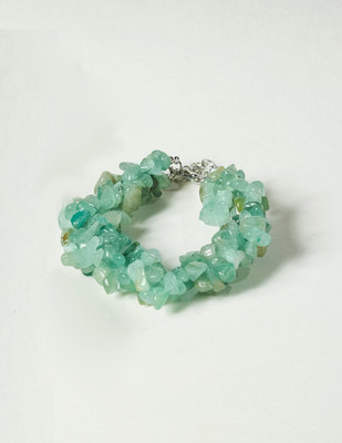 Браслет Wolves Нефрит Тройной 2229