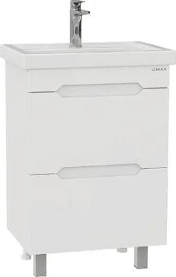 Тумба с умывальником Onika Айленд 60 106160 + Kirovit Фостер 60