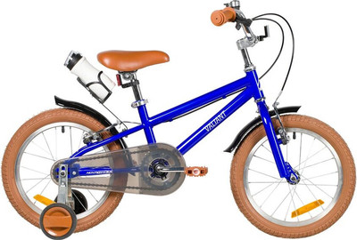Детский велосипед Novatrack Valiant 163VALIANT.BL6 (темно-синий, разобранный, в коробке)