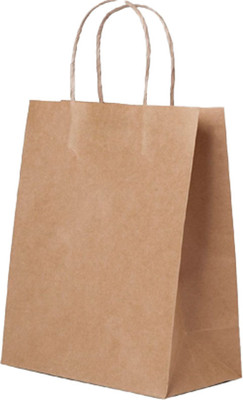 Набор бумажных пакетов Суперпак с кручеными ручками крафт 78 320x200x370 (200шт)