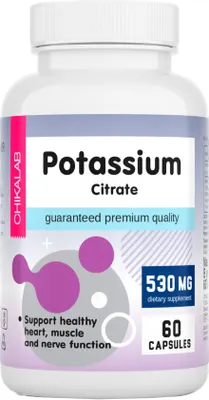 Витамин Chikalab Potassium Citrate (60 капсул)