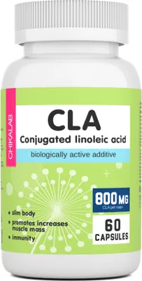 Жирные кислоты Chikalab Фэтбернер Цла (60 капсул)