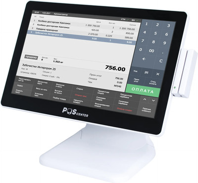 POS-монитор POScenter Atlas 71072114 (белый)