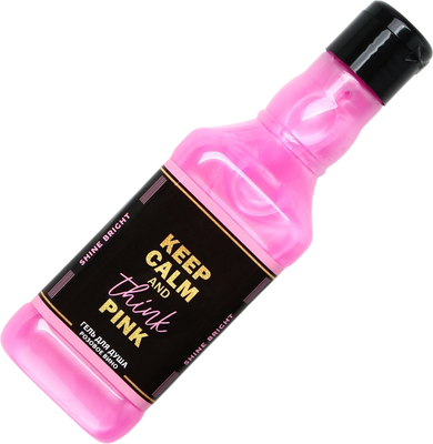 Гель для душа Чистое счастье Keep Calm And Think Pink / 4847256 (250мл)