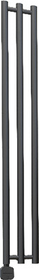 Радиатор стальной Stinox Design Minori 17x120 / dism1712ral9005 (черный матовый)