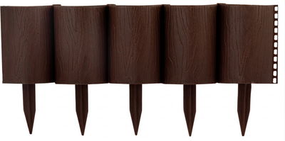 Изгородь декоративная Мастер Сад Садовый конструктор МС О-50.15.05-ПП / 82746-К-Короб