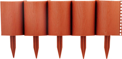 Изгородь декоративная Мастер Сад Садовый конструктор МС О-50.15.05-ПП / 82746-Т-Короб