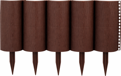 Изгородь декоративная Мастер Сад Садовый конструктор МС О-50.21.05-ПП / 82766-К-Короб