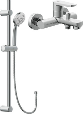 Душевой гарнитур со смесителем Cersanit Moduo 64097 + Vibe 63067