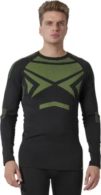 Термокофта White Owl SIR-T / W112761 (L/XL, черный/зеленый)