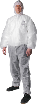 Комбинезон одноразовый Смелый Каспер 60 г/м2 / 55345 (белый, 3XL/56-58/180-188)