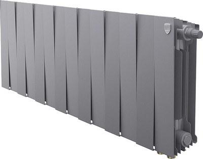 Радиатор биметаллический Royal Thermo PianoForte 300 Серебристый VR80 (14 секций)