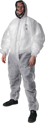 Комбинезон рабочий Смелый Каспер 60 г/м2 / 00006 (белый, 4XL/58-60)