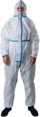 Комбинезон рабочий Смелый Каспер 65 г/м2 С проклейкой швов / 00061 (белый, XL/52-54/164-170)