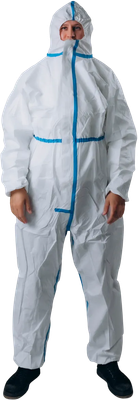 Комбинезон рабочий Смелый Каспер 65 г/м2 С проклейкой швов / 00062 (белый, 2XL/54-56/170-176)