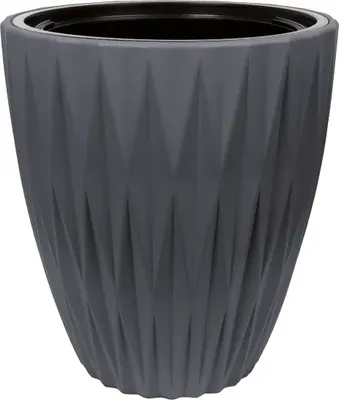 Кашпо Formplastic Caro FP-5780-014 (антрацитовый)