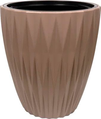 Кашпо Formplastic Caro FP-5790-051 (серо-бежевый)